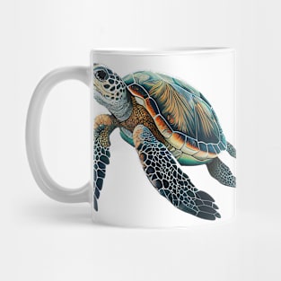 Sea Turtle in natural Colors Mug